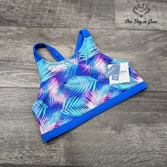 Arizona Jean Company Other - Arizona Jean Co Girl's Reversible Bikini Top Swimsuit Size 10/12